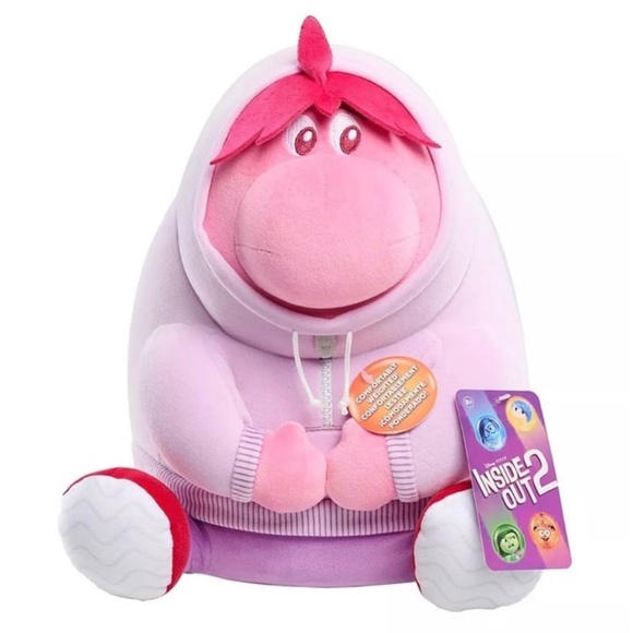 Disney Pixar Inside Out 2 Embarrassment Weighted Plush - Picture 1 of 14